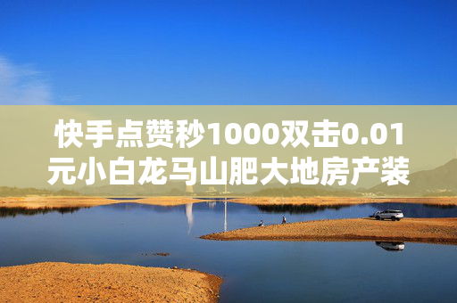 快手点赞秒1000双击0.01元小白龙马山肥大地房产装修的简单介绍